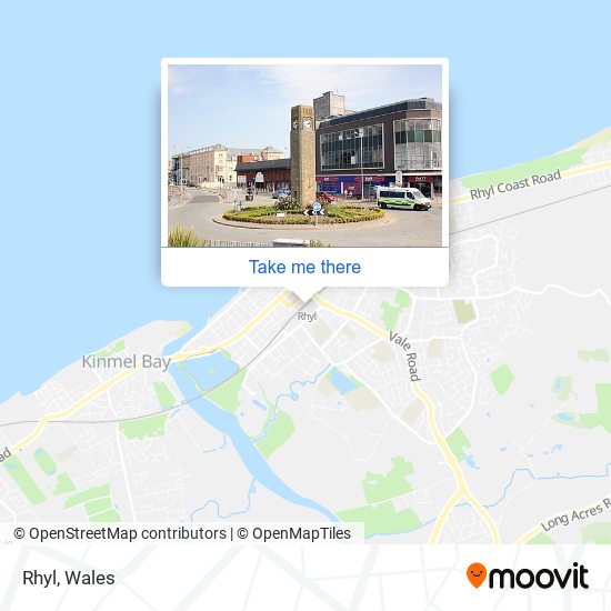 Rhyl map