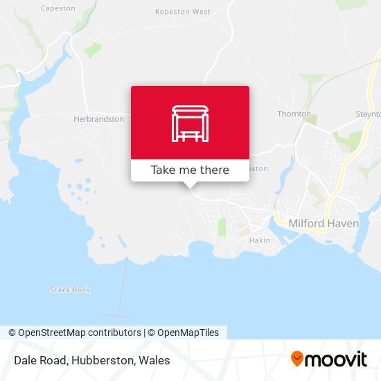 Dale Road, Hubberston map