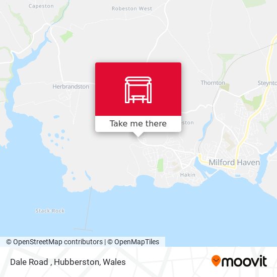 Dale Road , Hubberston map