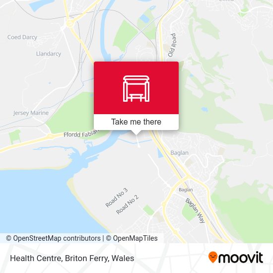 Health Centre, Briton Ferry map