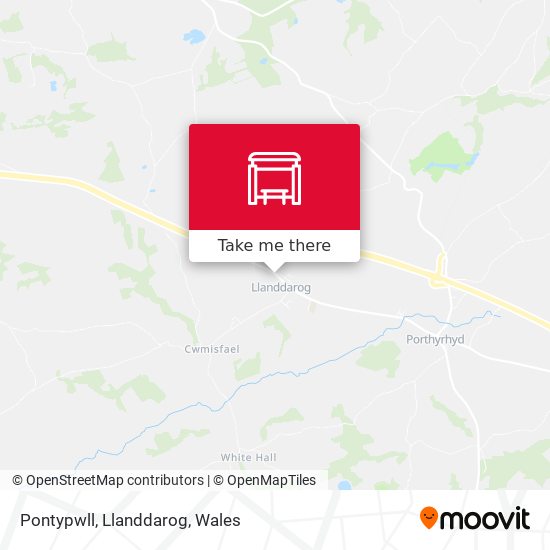 Pontypwll, Llanddarog map