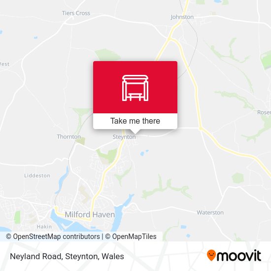 Neyland Road, Steynton map