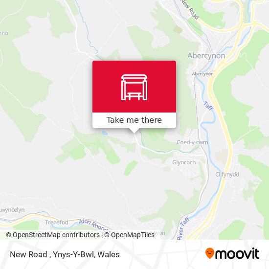 New Road , Ynys-Y-Bwl map