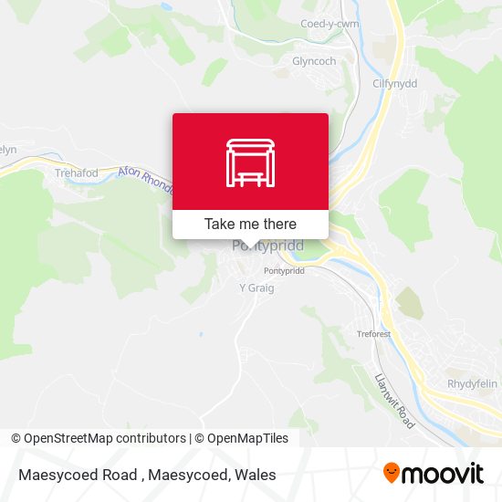 Maesycoed Road , Maesycoed map