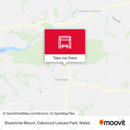 Bluestone Resort, Oakwood Leisure Park map