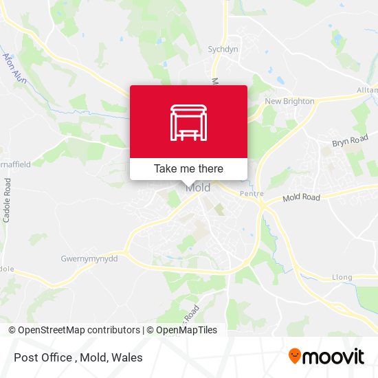 Post Office , Mold map