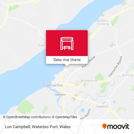 Lon Campbell, Waterloo Port map