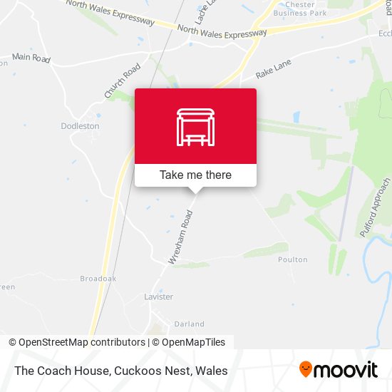 The Coach House, Cuckoos Nest map