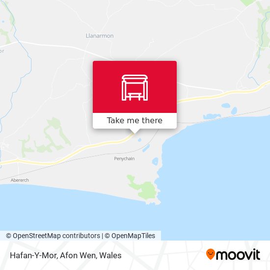 Hafan-Y-Mor, Afon Wen map