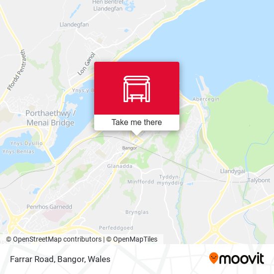 Farrar Road, Bangor map