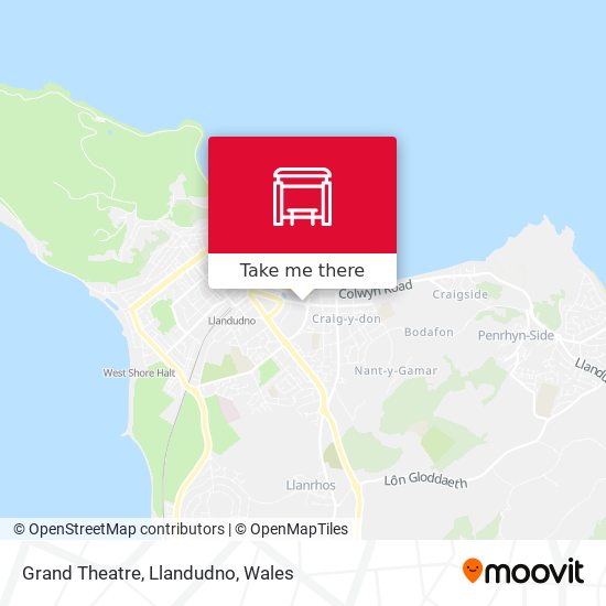 Grand Theatre, Llandudno map