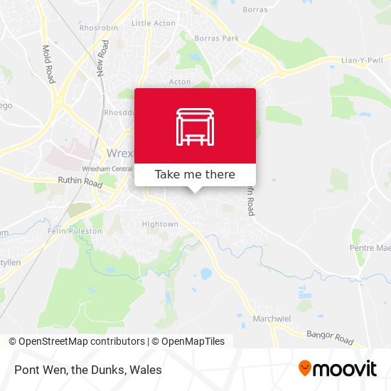 Pont Wen, the Dunks map