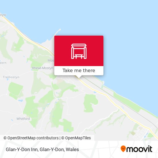 Glan-Y-Don Inn, Glan-Y-Don map