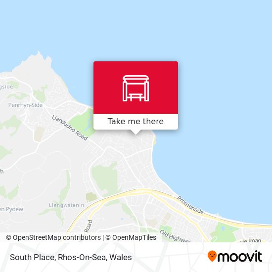 South Place, Rhos-On-Sea map