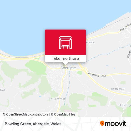 Bowling Green, Abergele map