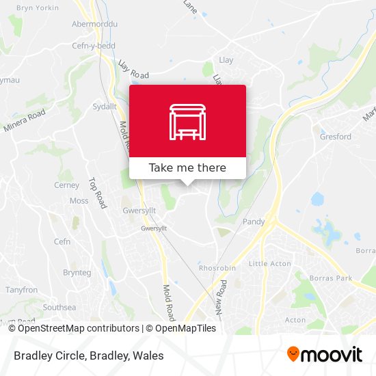 Bradley Circle, Bradley map