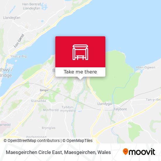 Maesgeirchen Circle East, Maesgeirchen map