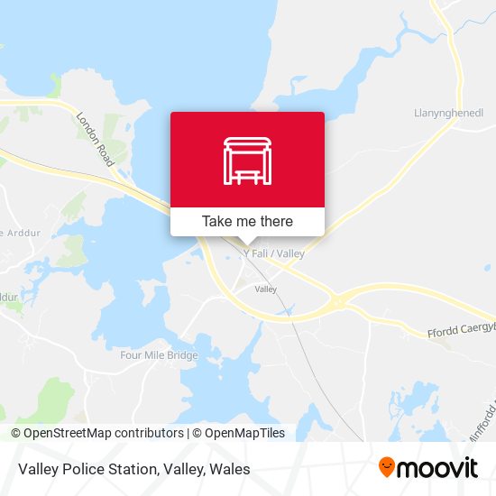 Valley Police Station, Valley map