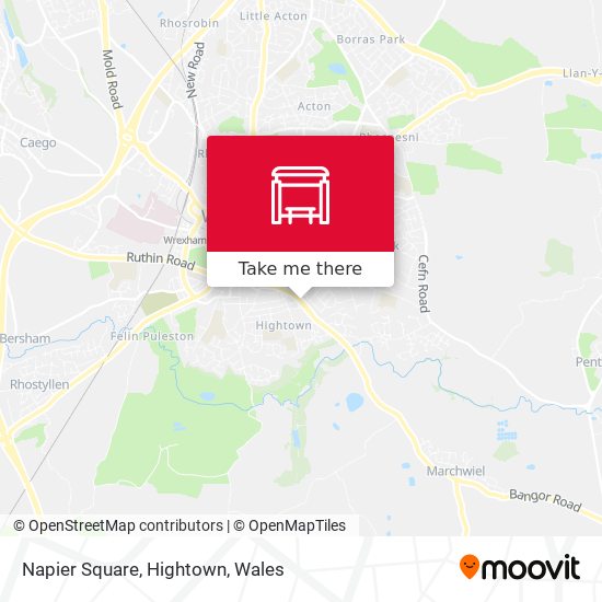 Napier Square, Hightown map