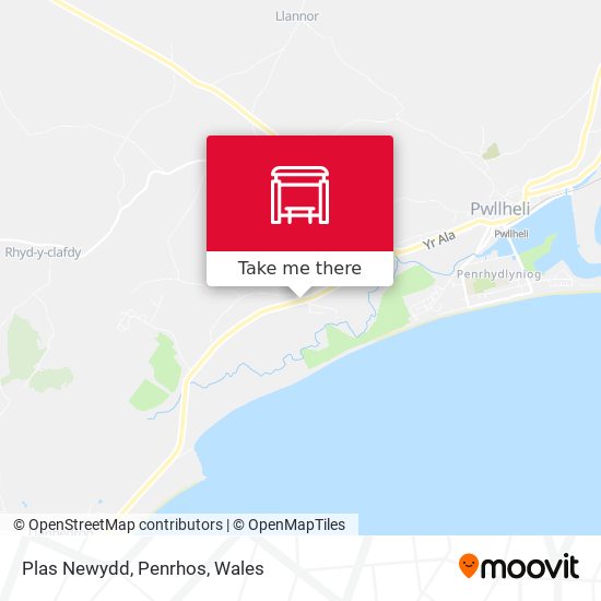 Plas Newydd, Penrhos map