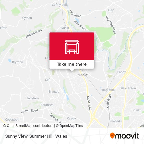 Sunny View, Summer Hill map