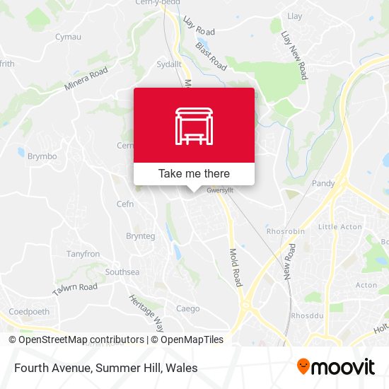 Fourth Avenue, Summer Hill map