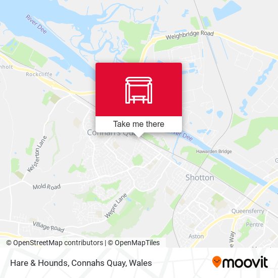 Hare & Hounds, Connahs Quay map