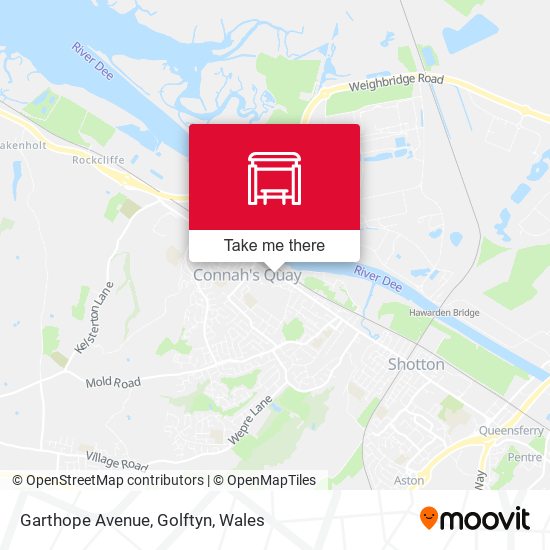 Garthope Avenue, Golftyn map