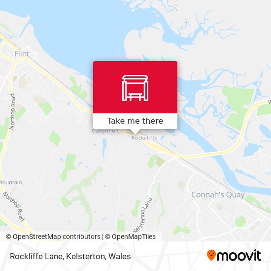 Rockliffe Lane, Kelsterton map