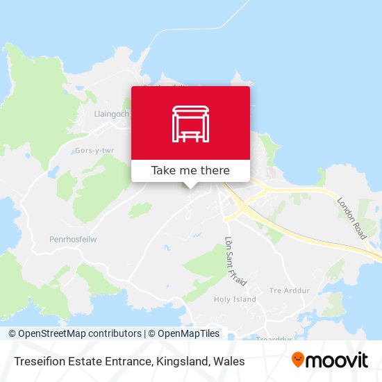 Treseifion Estate Entrance, Kingsland map