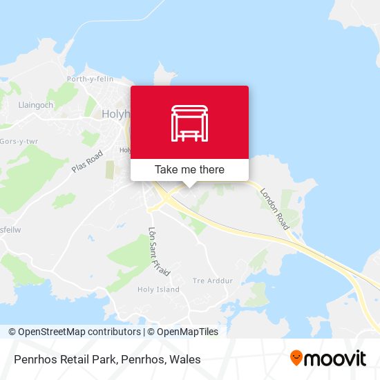 Penrhos Retail Park, Penrhos map