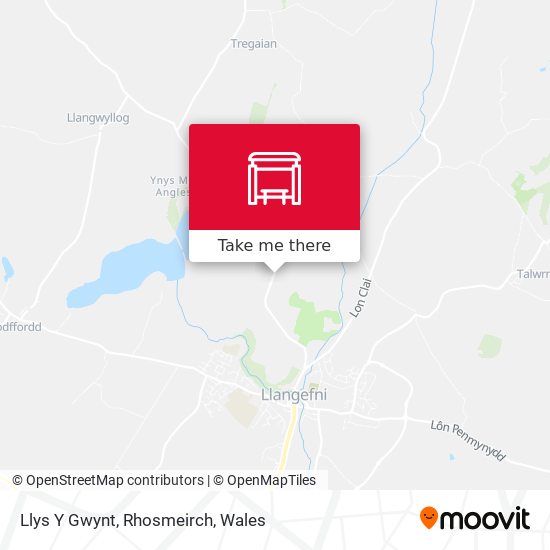 Llys Y Gwynt, Rhosmeirch map