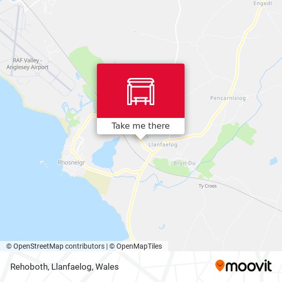Rehoboth, Llanfaelog map