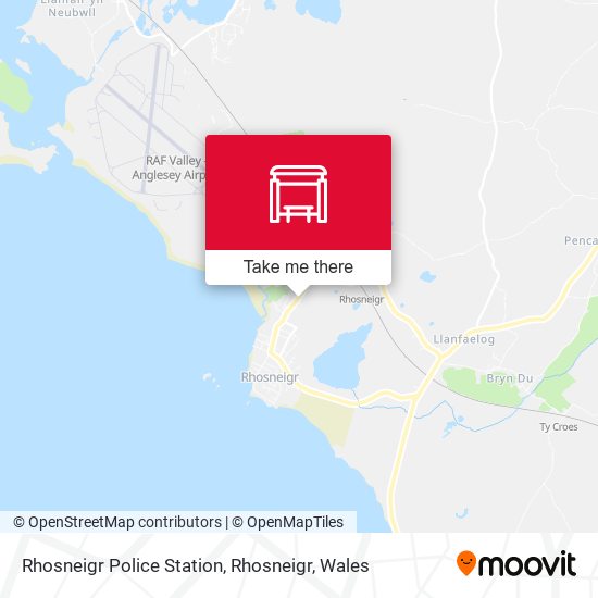 Rhosneigr Police Station, Rhosneigr map