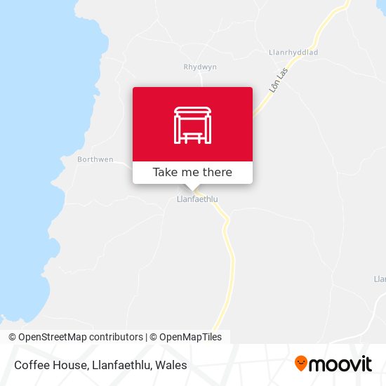 Coffee House, Llanfaethlu map