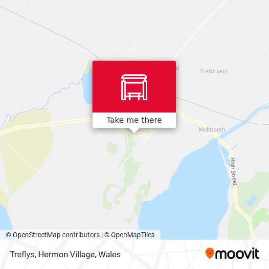 Treflys, Hermon Village map