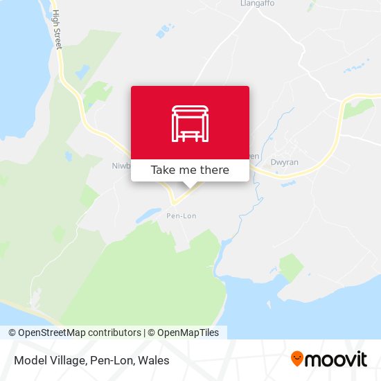 Model Village, Pen-Lon map