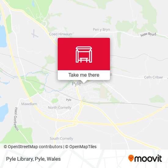 Pyle Library, Pyle map