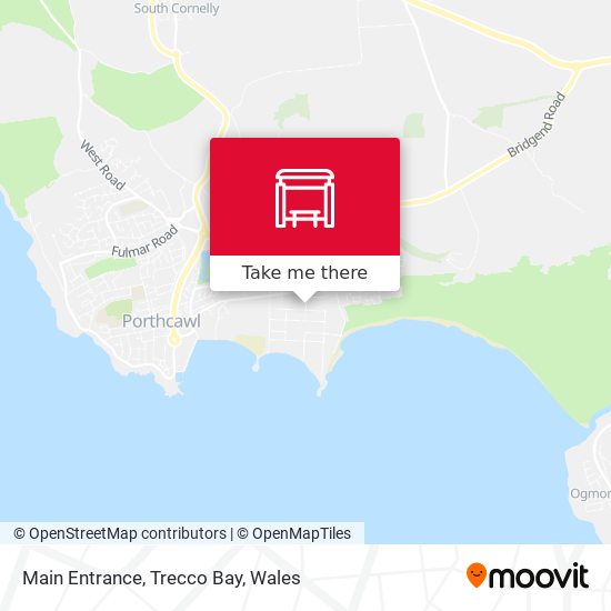 Main Entrance, Trecco Bay map