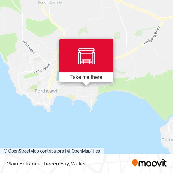Main Entrance, Trecco Bay map