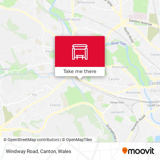 Windway Road, Canton map