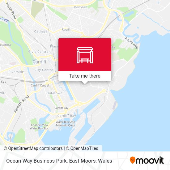 Ocean Way Business Park, East Moors map