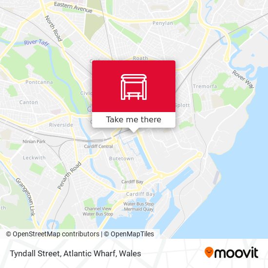 Tyndall Street, Atlantic Wharf map