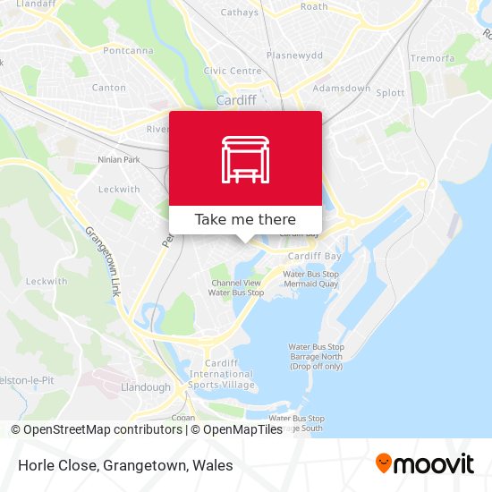 Horle Close, Grangetown map