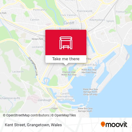 Kent Street, Grangetown map