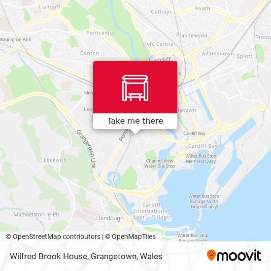 Wilfred Brook House, Grangetown map