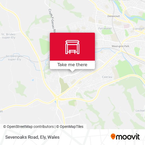 Sevenoaks Road, Ely map