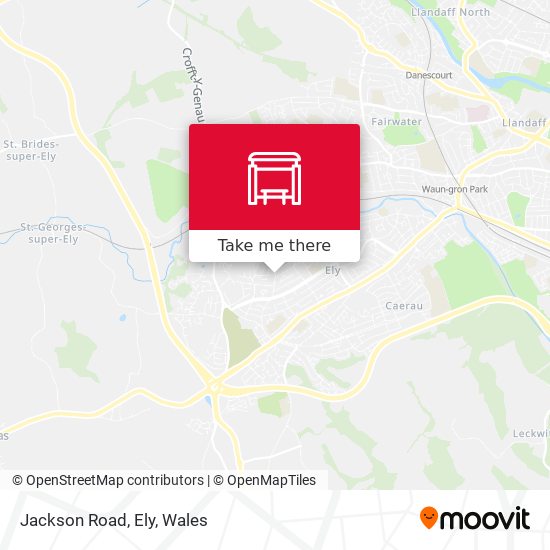 Jackson Road, Ely map