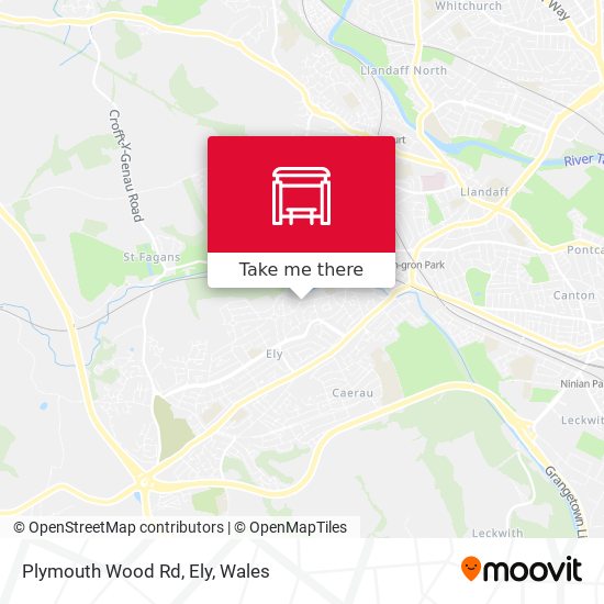 Plymouth Wood Rd, Ely map