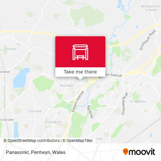 Panasonic, Pentwyn map